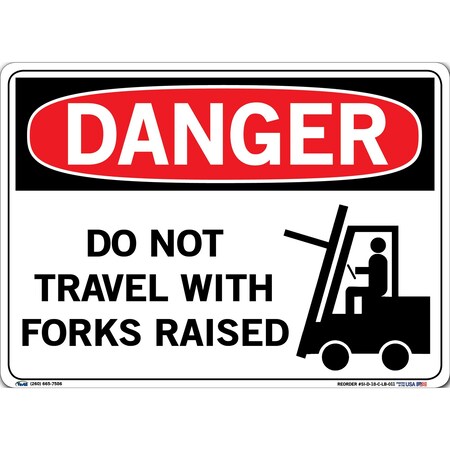 Vestil Vinyl Label Sign, 10-1/2" H, 14-1/2" W, Vinyl Label, Rectangle, English, SI-D-18-C-LB-011 SI-D-18-C-LB-011